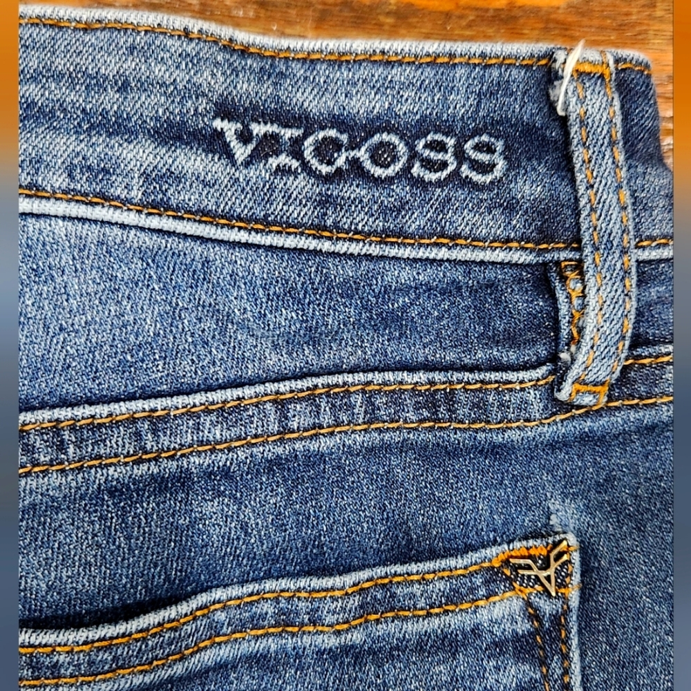 Vigoss Dark Blue Jagger Skinny Denim Jeans Size 28